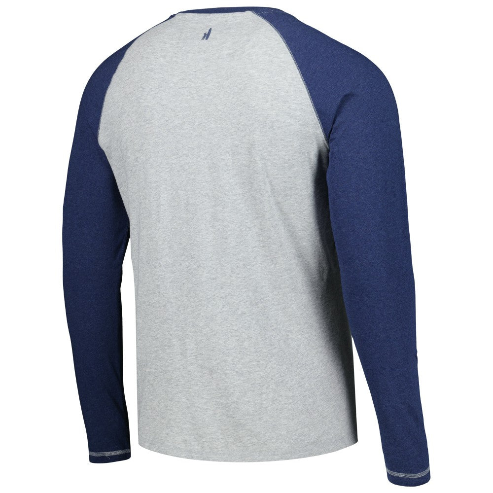 Houston Astros johnnie-O Alsen Raglan Long Sleeve T-Shirt - Navy/Heather Gray