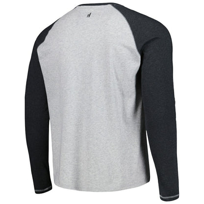 San Francisco Giants johnnie-O Alsen Raglan Long Sleeve T-Shirt - Charcoal/Heather Gray