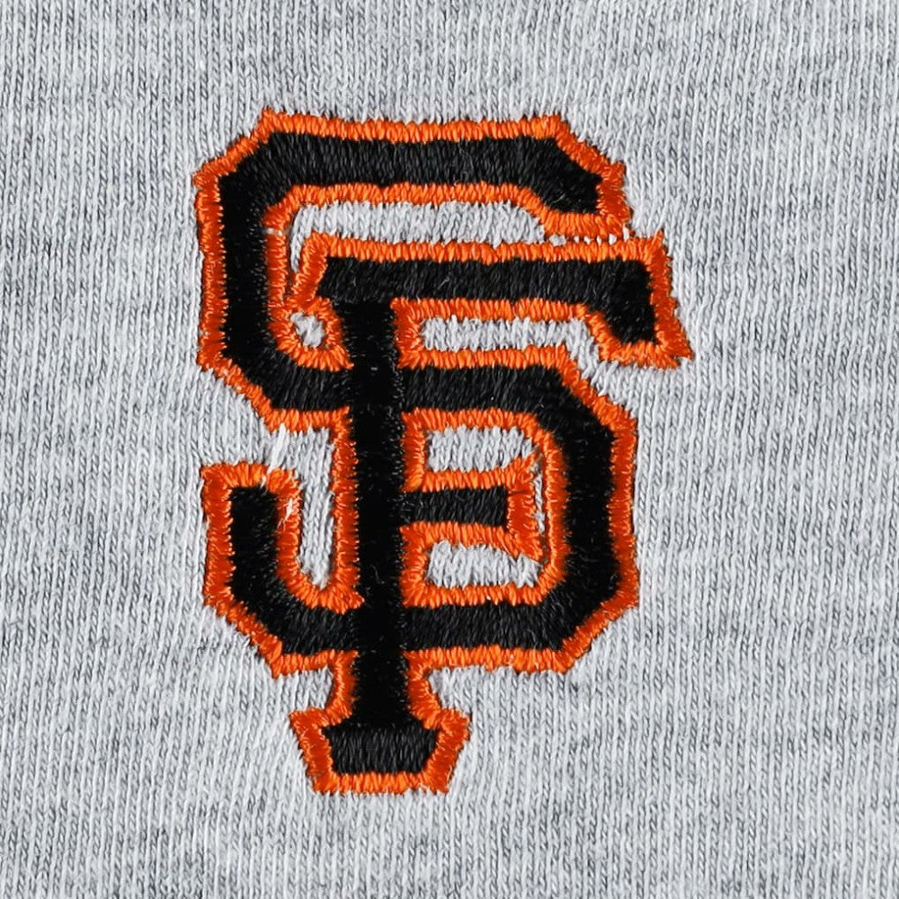 San Francisco Giants johnnie-O Alsen Raglan Long Sleeve T-Shirt - Charcoal/Heather Gray
