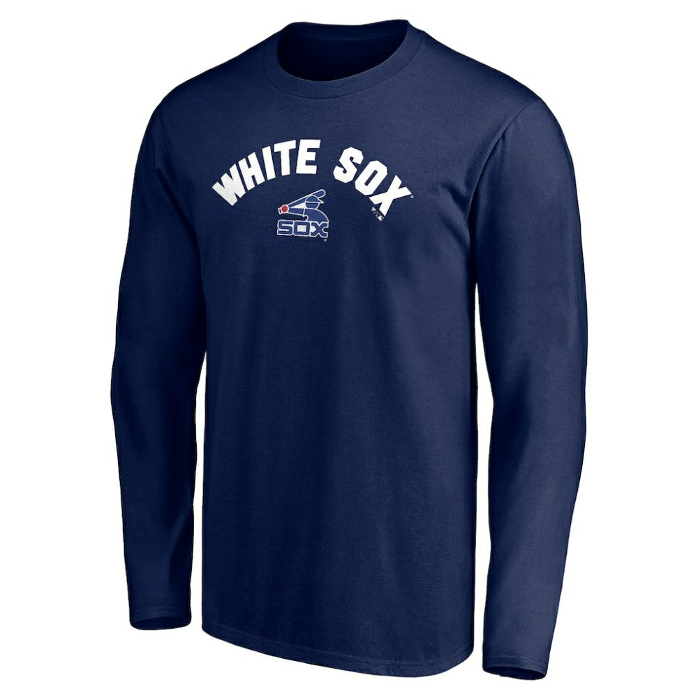 Chicago White Sox Personalized Cooperstown Collection Winning Streak Long Sleeve T-Shirt - Navy