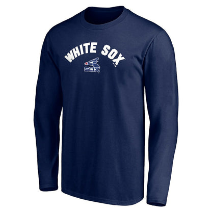 Chicago White Sox Personalized Cooperstown Collection Winning Streak Long Sleeve T-Shirt - Navy