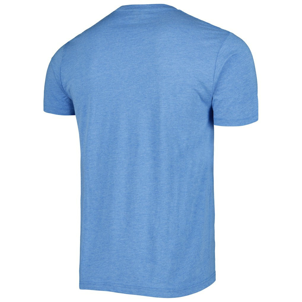 Indiana Pacers Homage Unisex Team Mascot Tri-Blend T-Shirt - Light Blue discount