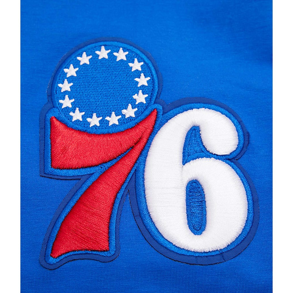Joel Embiid, Tobias Harris, James Harden Philadelphia 76ers Pro Standard Multi Lineup T-Shirt - Royal discount