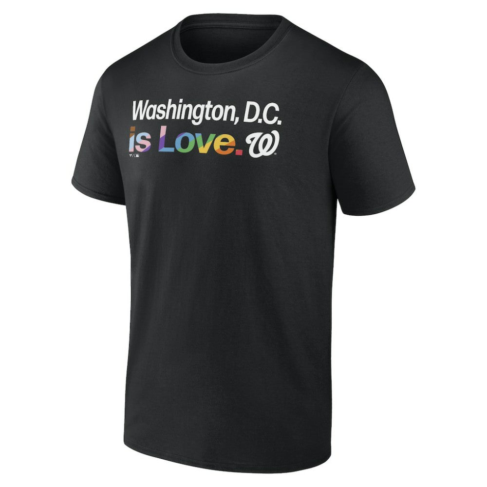 Washington Nationals City Pride T-Shirt - Black