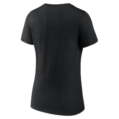 Colorado Rockies Women's City Pride V-Neck T-Shirt - Black