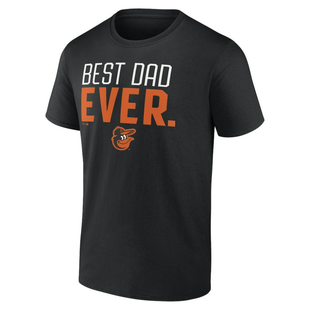 Baltimore Orioles Best Dad Ever T-Shirt - Black