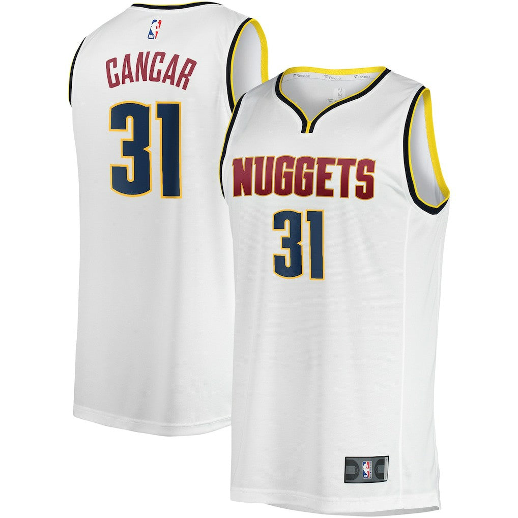 Vlatko Cancar Denver Nuggets Fast Break Player Jersey sale - Association Editi- White | Fanatics cheap