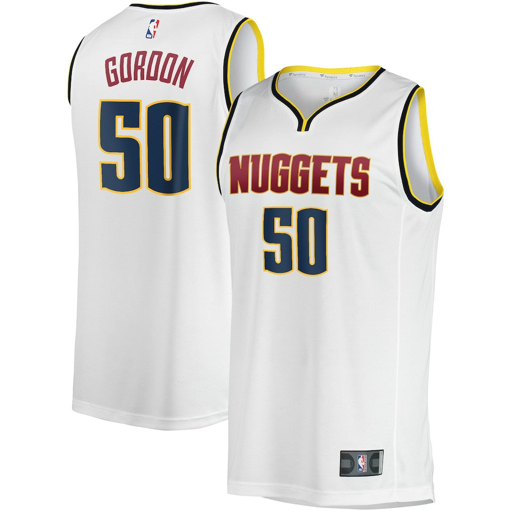 Aaron Gordon Denver Nuggets Fast Break Player Jersey sale - Association Editi- White | Fanatics outlet