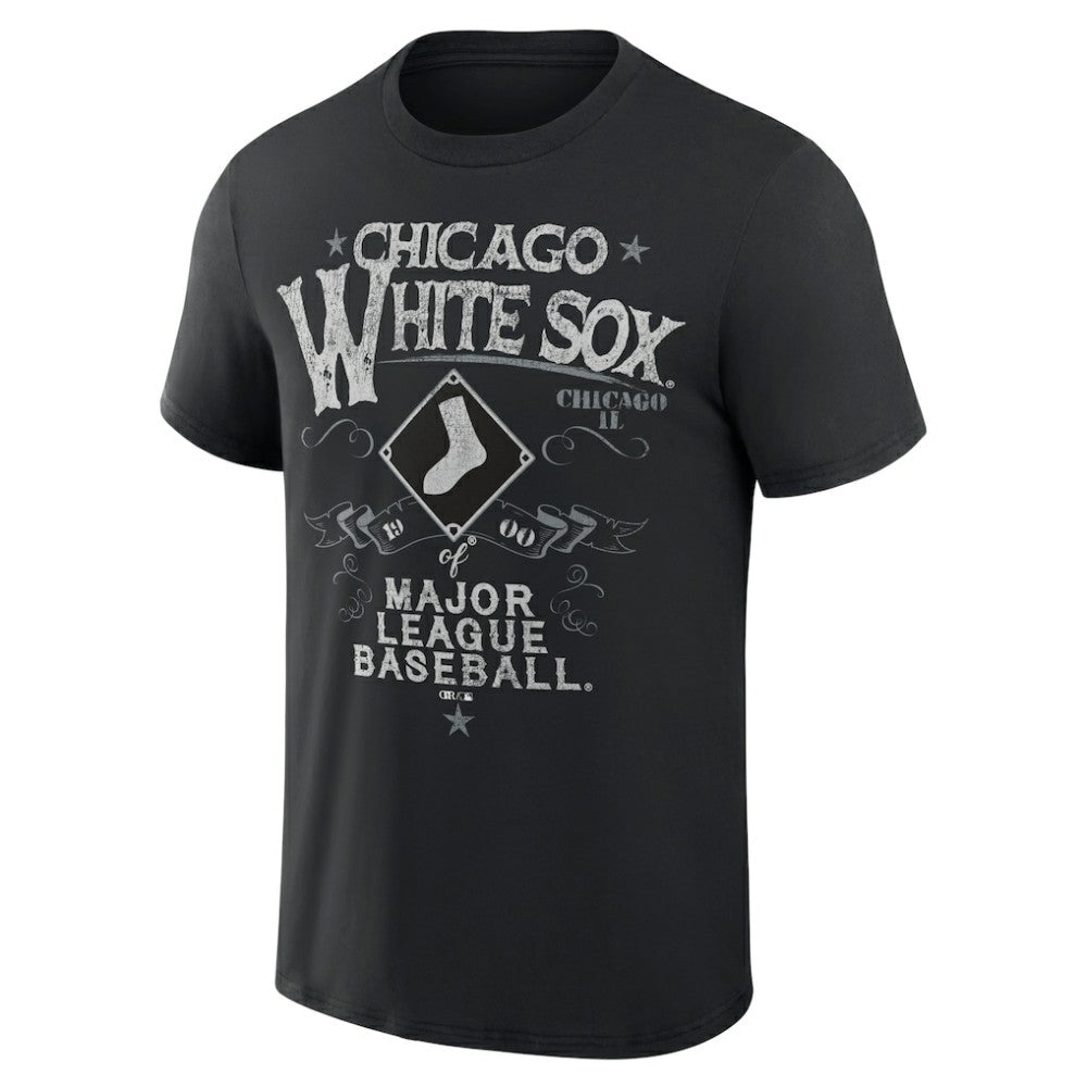 Chicago White Sox Darius Rucker Collection Beach Splatter T-Shirt - Black