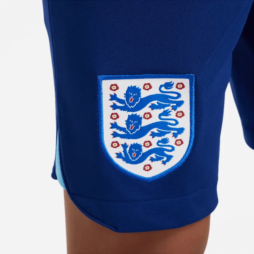 2022-23 England Youth Home Stadium Soccer Short Blue Void-Blue Fury