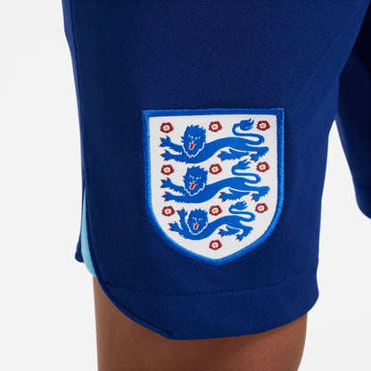 2022-23 England Youth Home Stadium Soccer Short Blue Void-Blue Fury