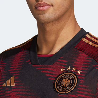 2022-23 Germany Away Soccer Jersey Black