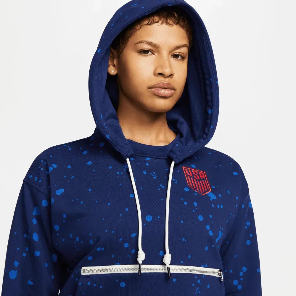 2023-24 USA Womens DF Fleece Soccer Hoodie