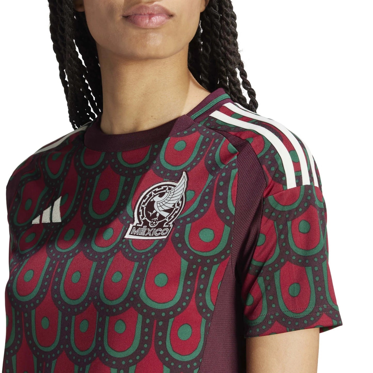 2024-25 Mexico Women's Stadium Home Soccer Jersey