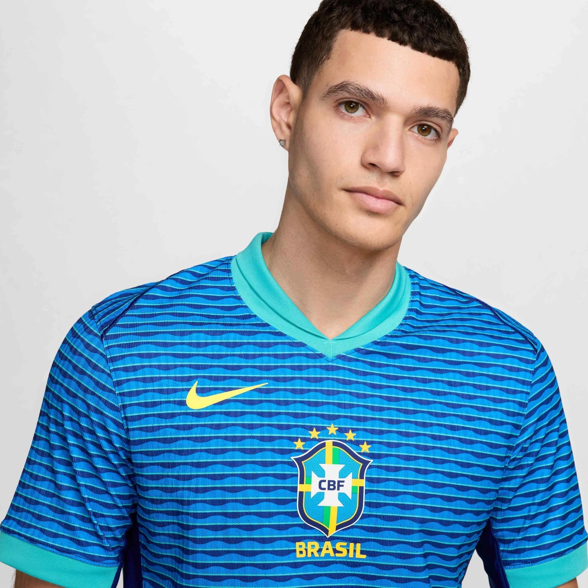 2024-25 Brazil Men's Authentic Away Soccer Jersey