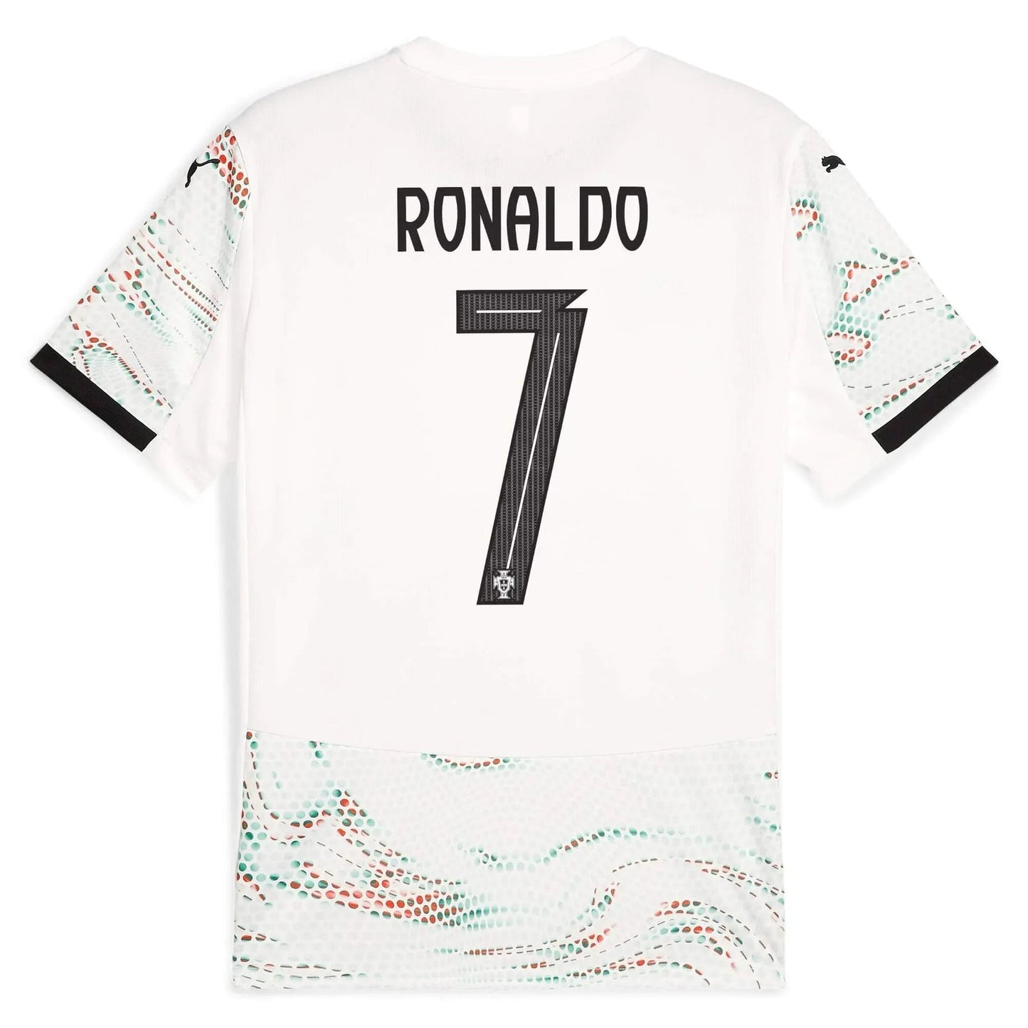 2025-26 Portugal Men's Stadium Away Soccer Jersey Puma White-Puma Black