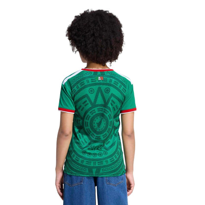 2026 Mexico Women's Stadium Home Soccer Jersey Bold Green