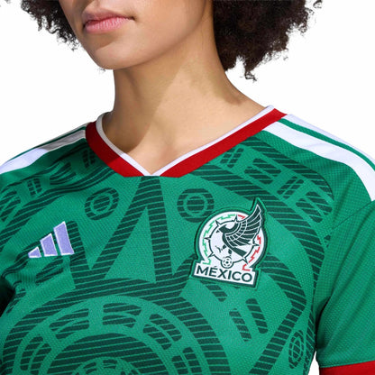 2026 Mexico Women's Stadium Home Soccer Jersey Bold Green