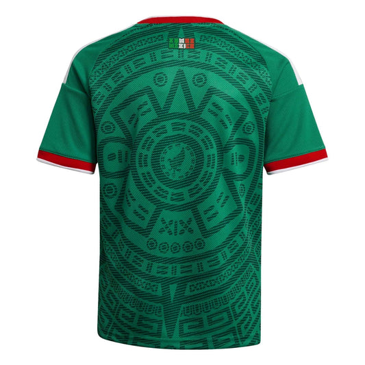 2026 Mexico Youth Stadium Home Soccer Jersey Bold Green