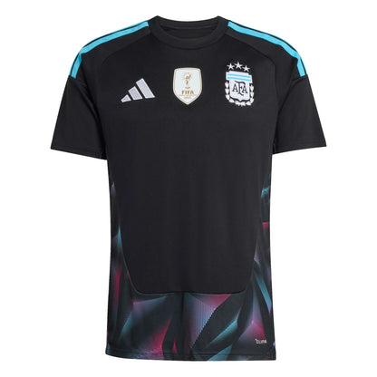 2026 Argentina Men's Stadium Home Goalkeeper Soccer Jersey Black