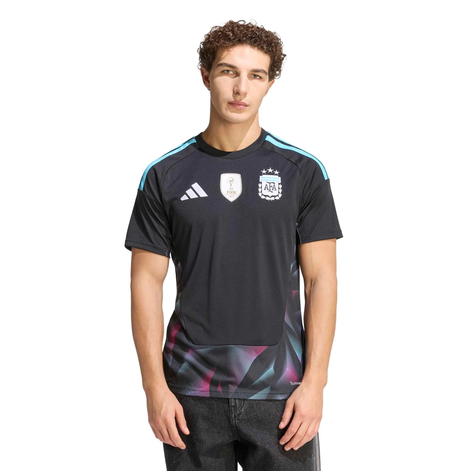 2026 Argentina Men's Stadium Home Goalkeeper Soccer Jersey Black