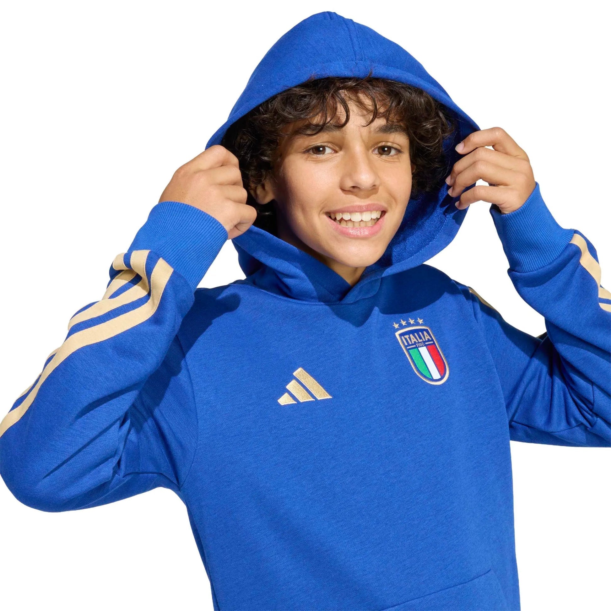 2026 Italy Youth DNA Hoodie Bold Blue