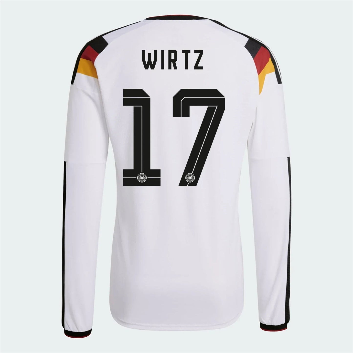 2026 Germany Men's Authentic Home Long-Sleeve Soccer Jersey White