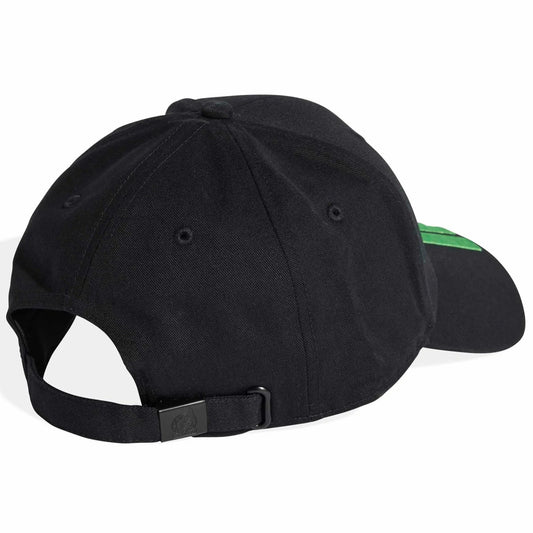2026 Mexico Baseball Cap 3 Stripes Black / Semi Flash Green