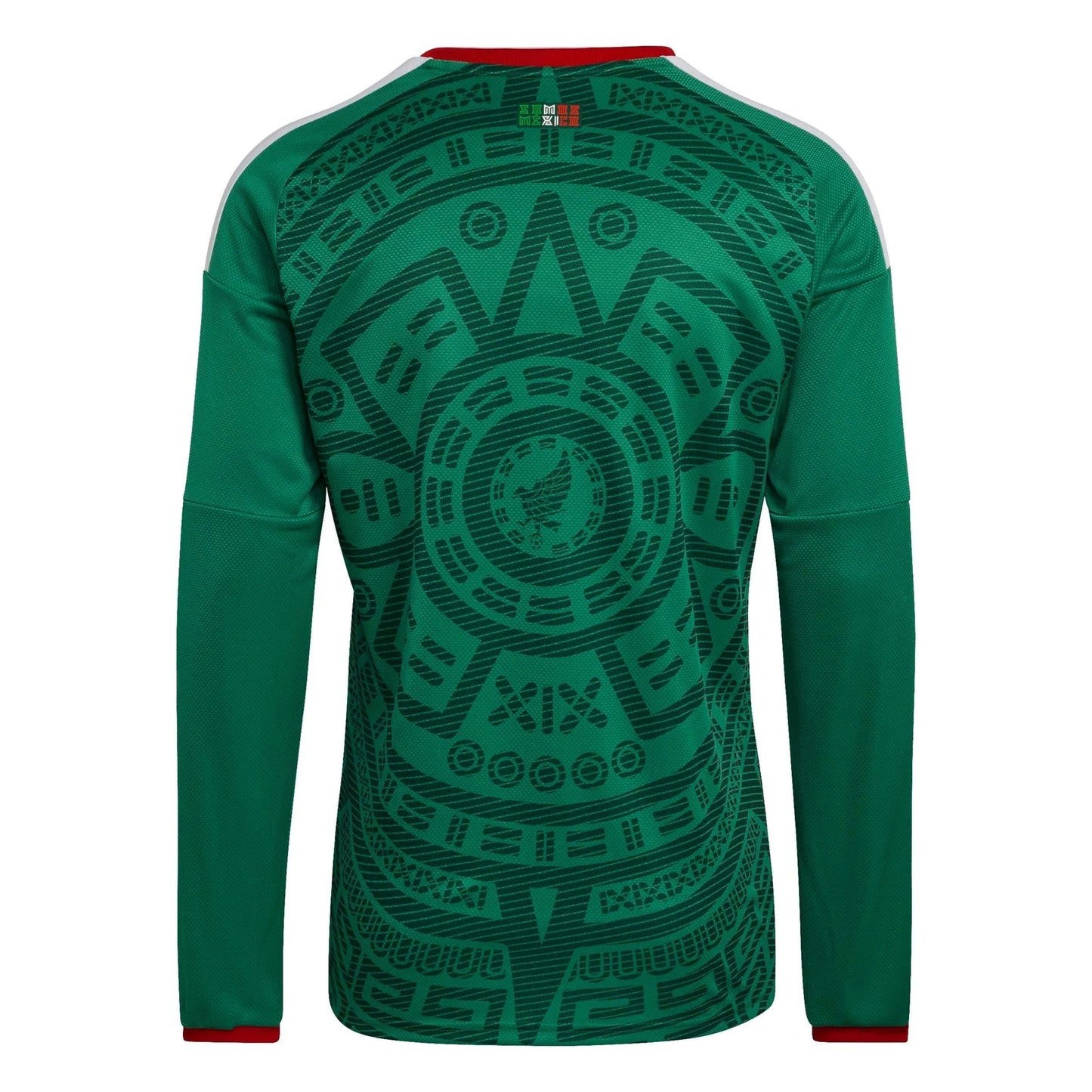 2026 Mexico Men's Stadium Home Long-Sleeve Soccer Jersey Bold Green