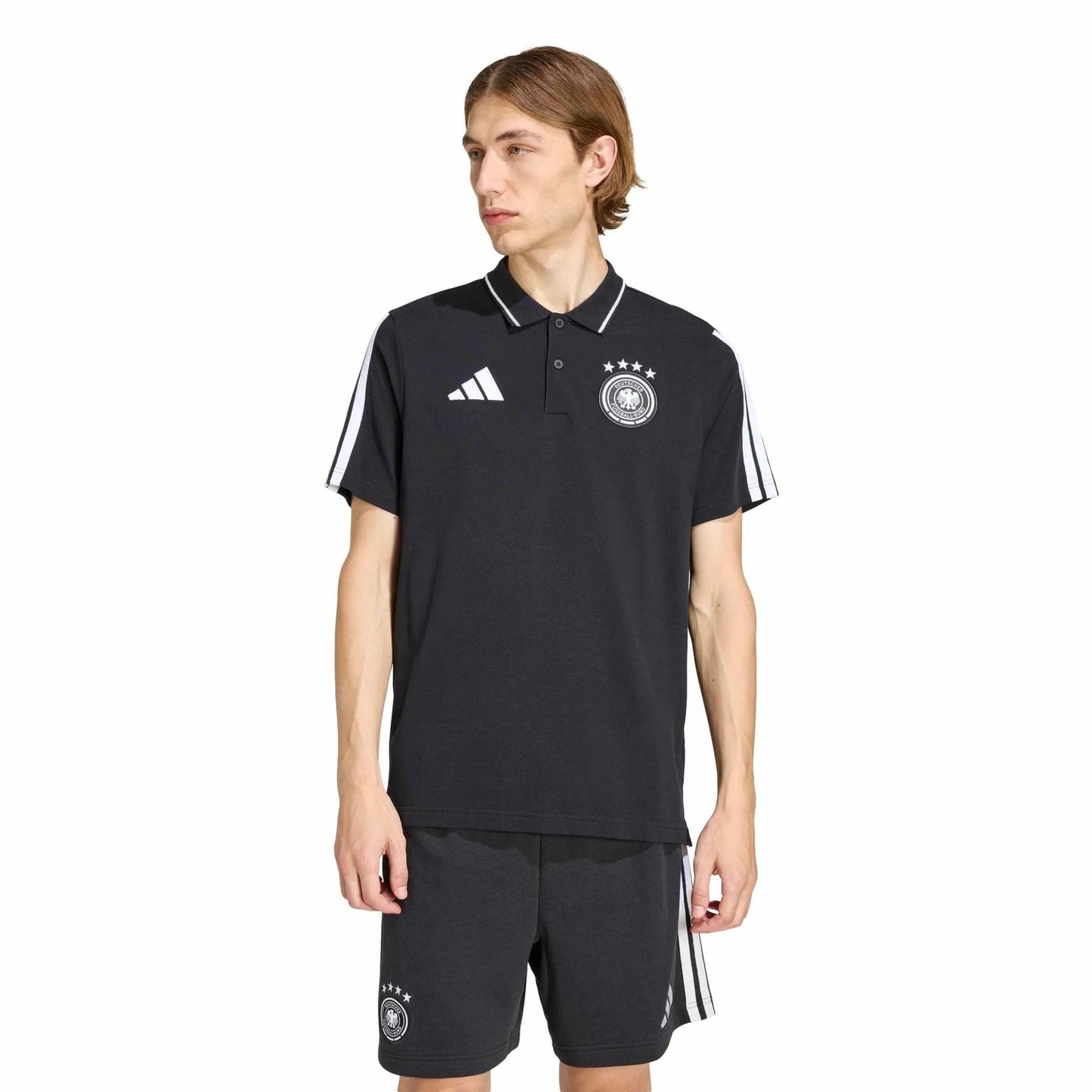 2026 Germany Men's DNA Polo Black