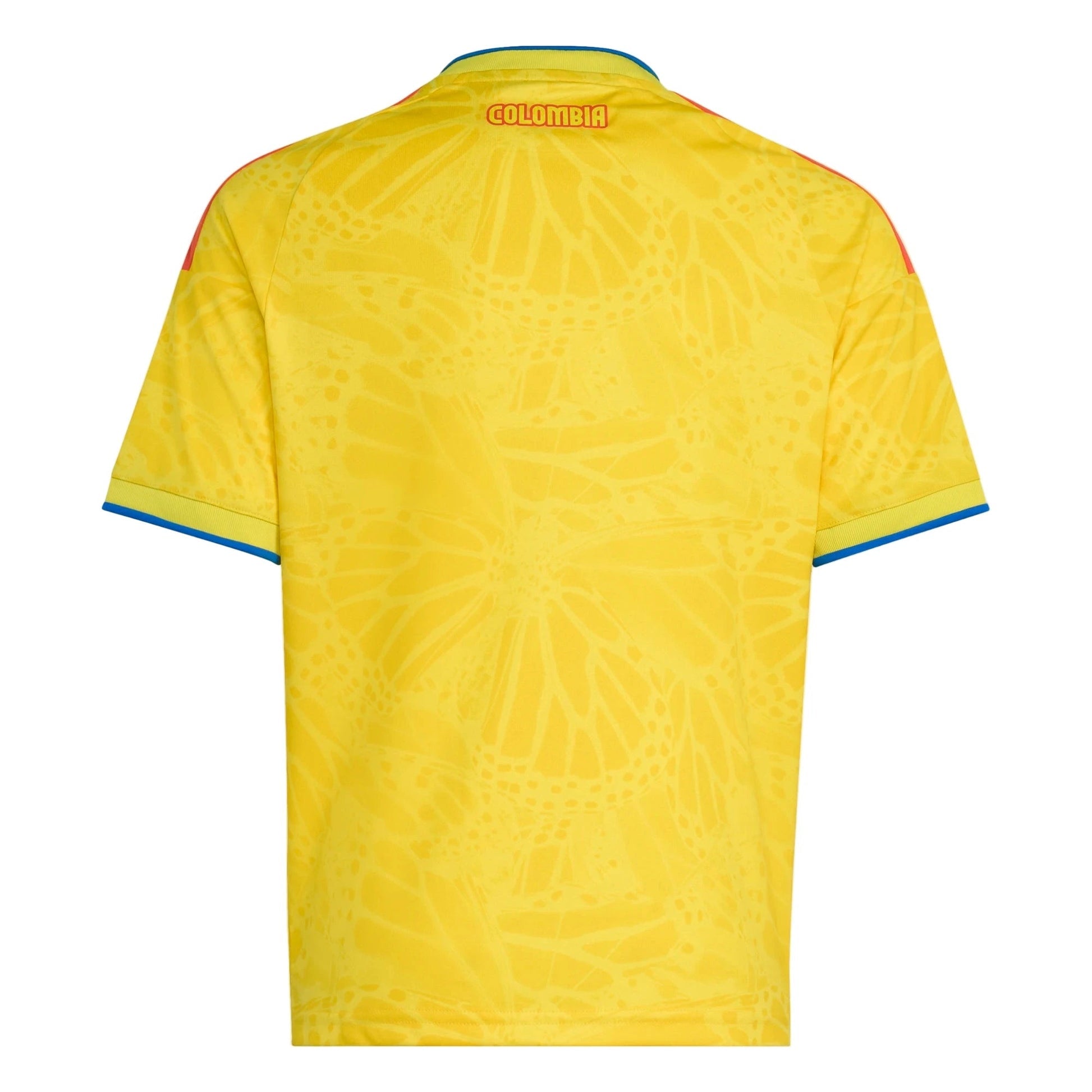 2026 Colombia Youth Stadium Home Soccer Jersey Impact Yellow
