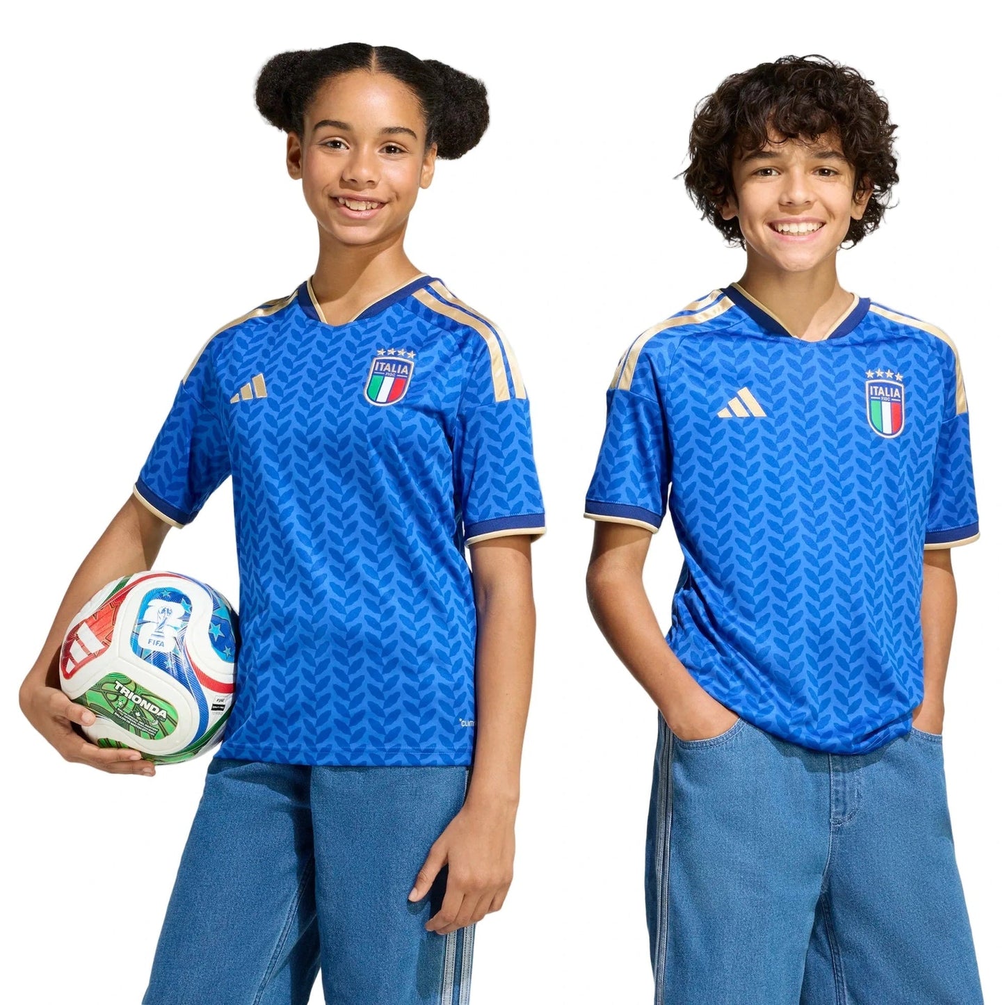 2026 Italy Youth Stadium Home Soccer Jersey Bold Blue