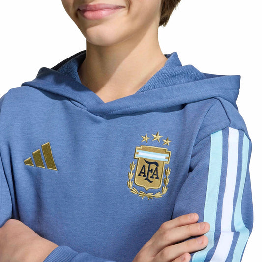 2026 Argentina Youth DNA Hoodie Crew Blue