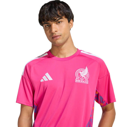 2026 Mexico Men's Stadium Home Goalkeeper Soccer Jersey Team Real Magenta