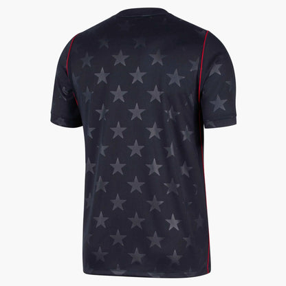 2026-27 USMNT Men's Stadium Away Soccer Jersey Dark Obsidian/Pure Platinum
