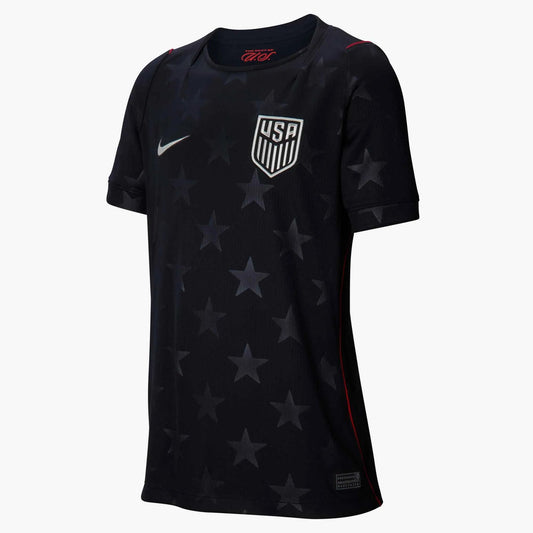 2026-27 USMNT Youth Stadium Away Soccer Jersey Dark Obsidian/Pure Platinum