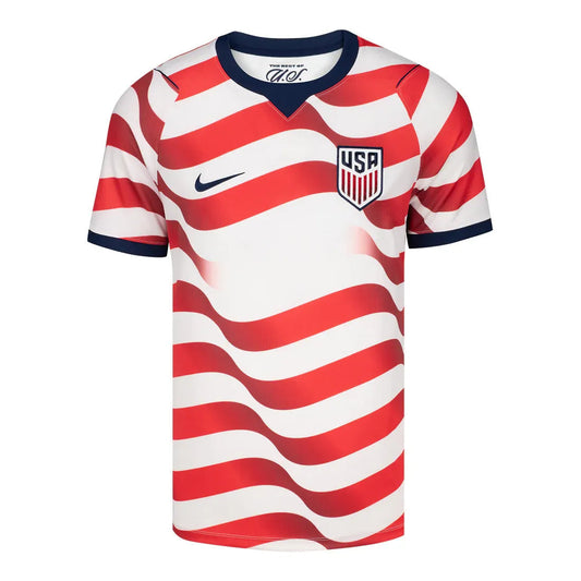 2026-27 USMNT Men's Stadium Home Player Soccer Jersey Sail/Midnight Navy/Midnight Navy