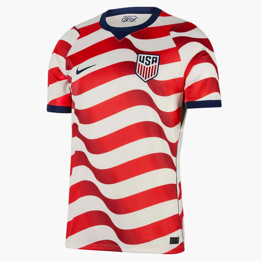 2026-27 USMNT Men's Stadium Home Soccer Jersey Sail/Midnight Navy/Midnight Navy