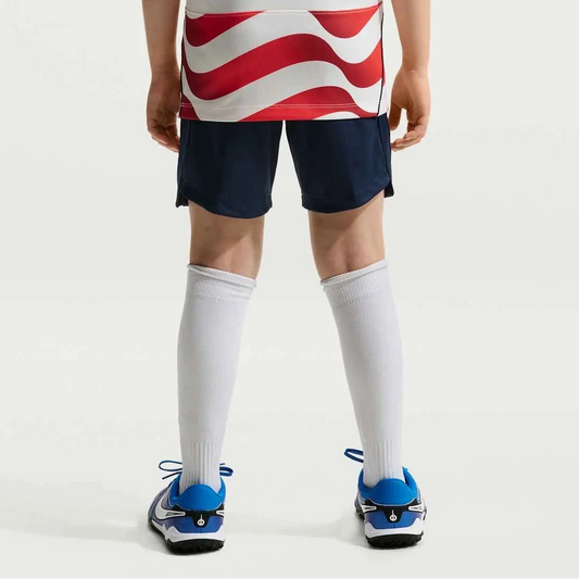 2026-27 USMNT Youth Stadium Home Shorts Midnight Navy/Sail