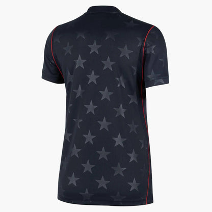 2026-27 USWNT Women's Stadium Away Soccer Jersey Dark Obsidian/Pure Platinum