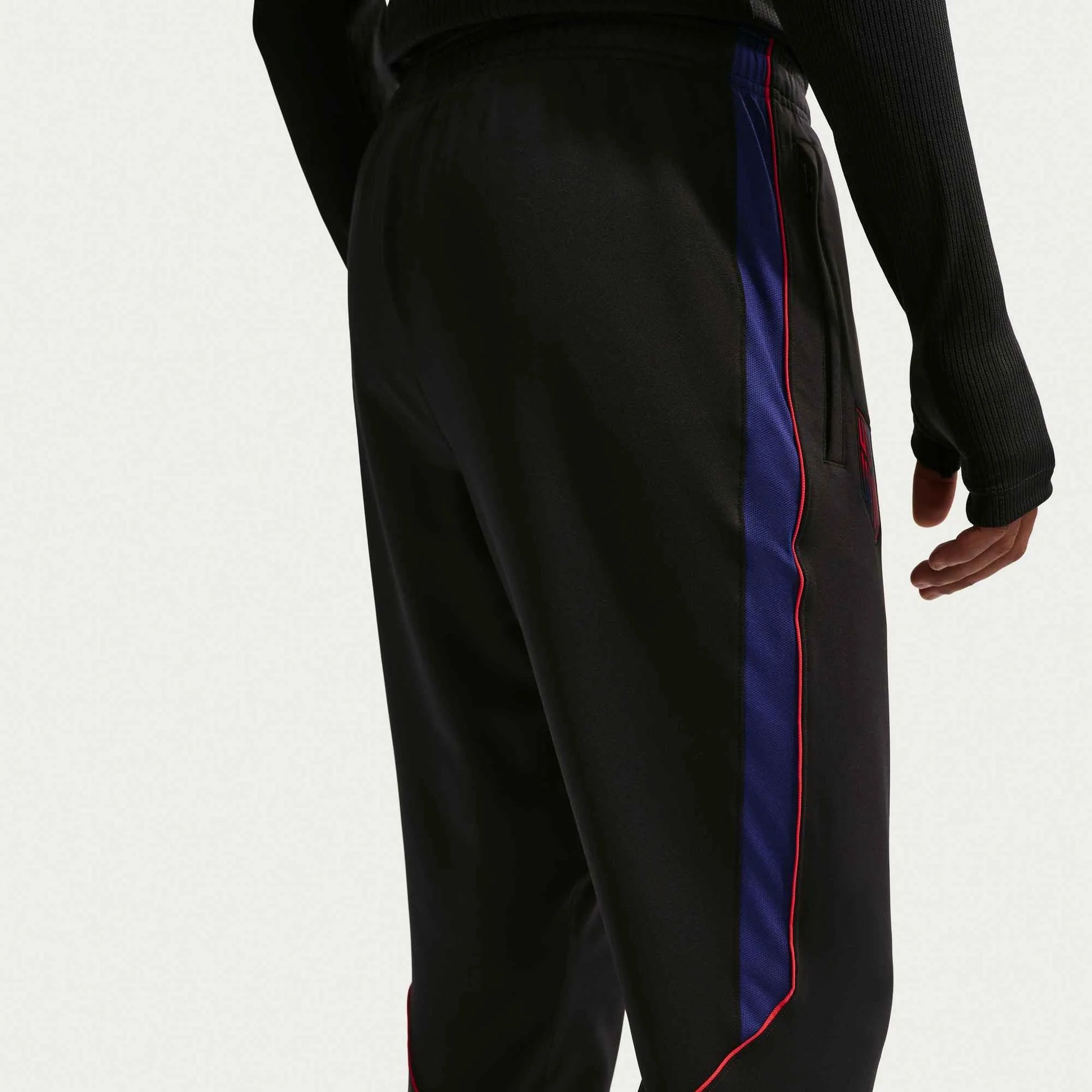 2026-27 USMNT Men's Strike KPZ Pants Black/Deep Royal Blue/Challenge Red