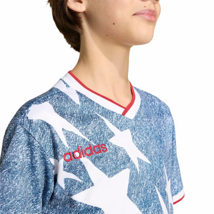 USA Youth Denim Graphic Jersey White / Dark Blue