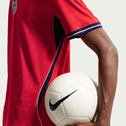 2026-27 England Men's Authentic Away Soccer Jersey Speed Red/Obsidian/White/Obsidian