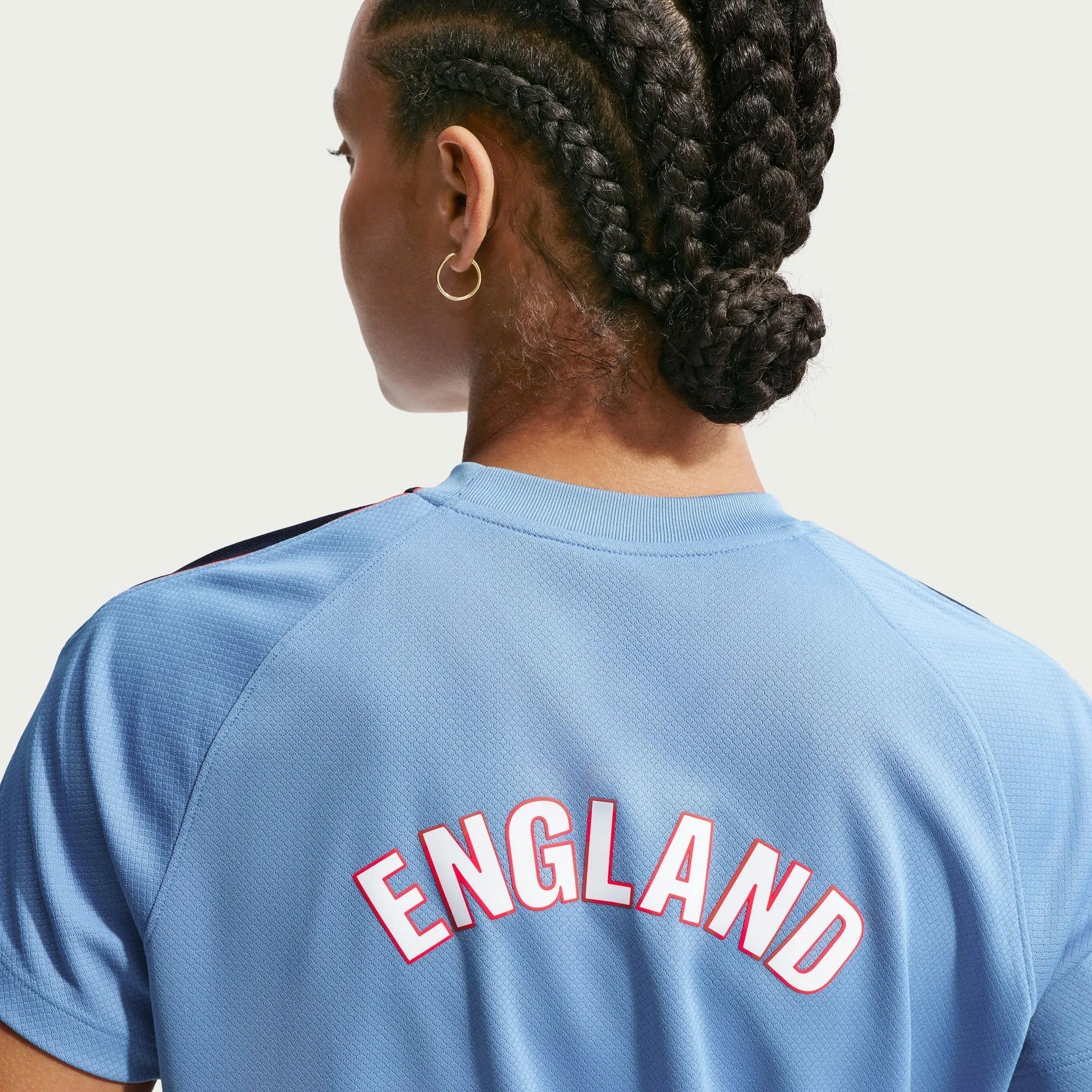 2026-27 England Women's Strike Top Work Blue/Obsidian/White