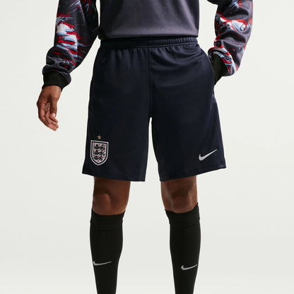 2026-27 England Men's Strike KZ Shorts Obsidian/Work Blue/White