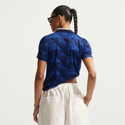 2026-27 France Women's Stadium Home Soccer Jersey Game Royal/Metallic Copper