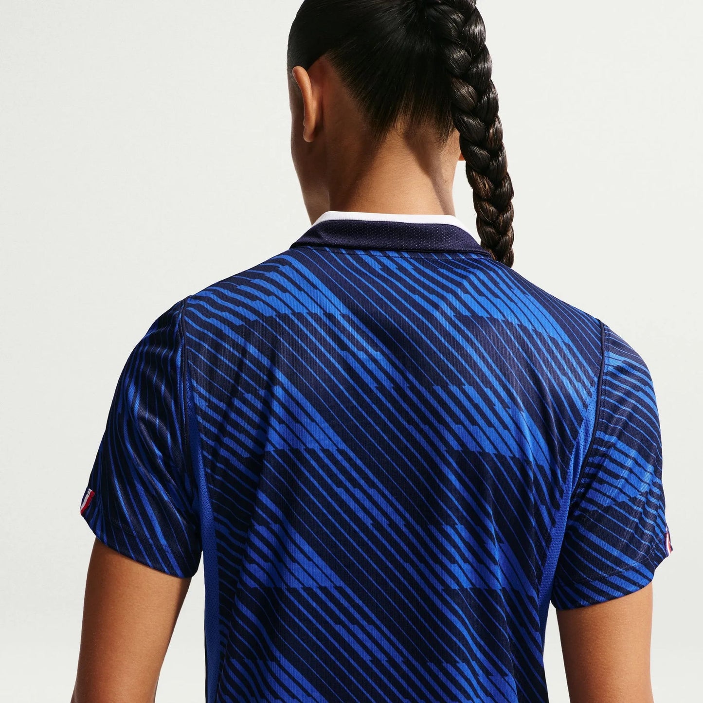 2026-27 France Women's Stadium Home Soccer Jersey Game Royal/Metallic Copper