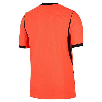 2026-27 Netherlands Men's Authentic Home Soccer Jersey Hyper Crimson/Black