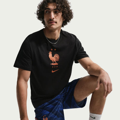 2026-27 France Men's Crest Tee Black