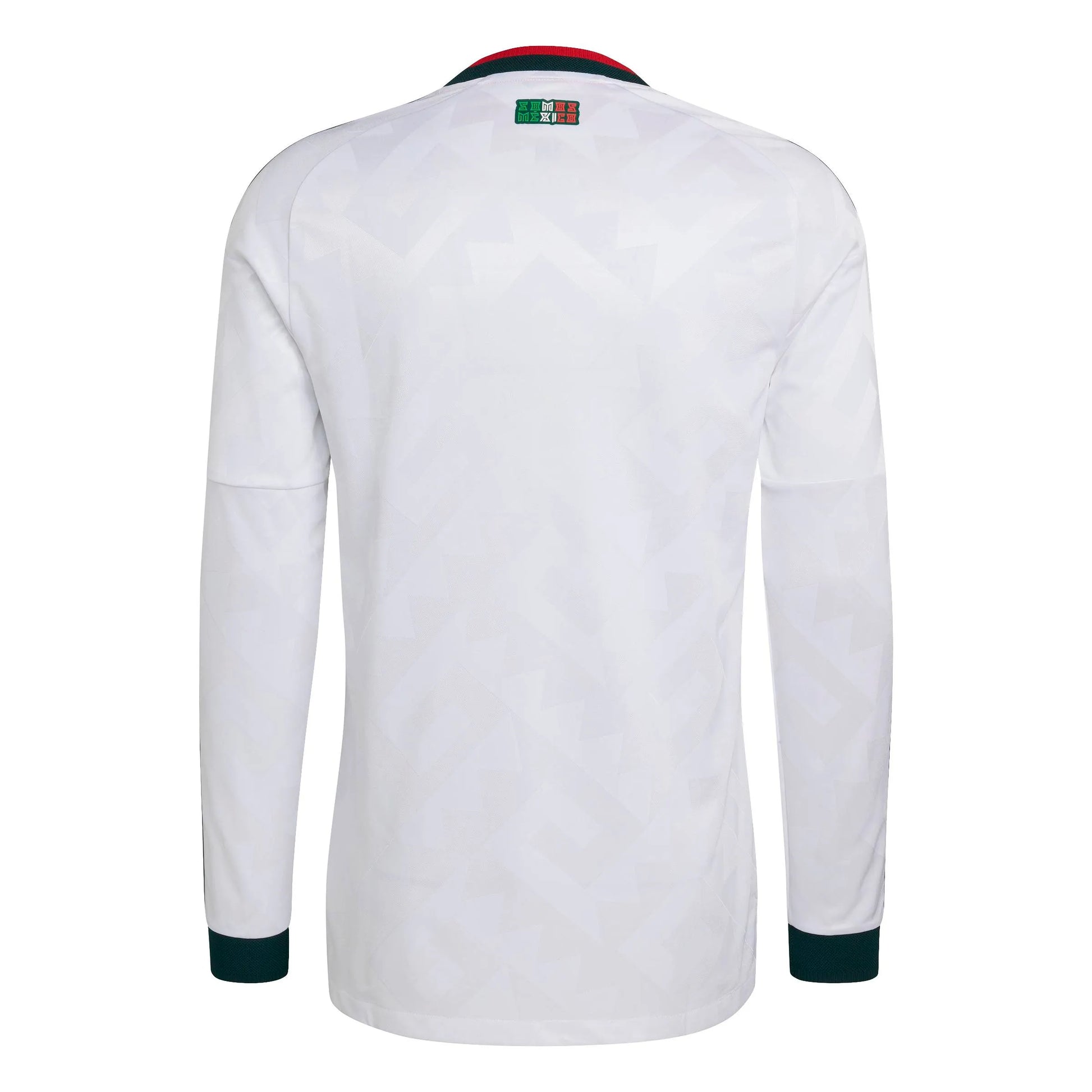 2026 Mexico Men's Authentic Away Long-Sleeve Soccer Jersey White